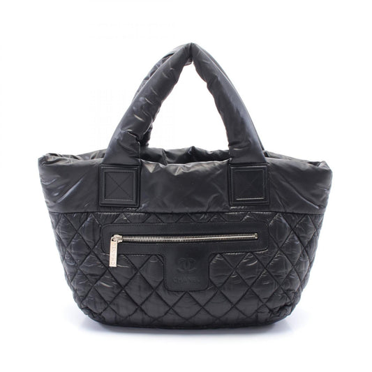 Chanel Coco Cocoon Small Tote Bag Nylon Leather