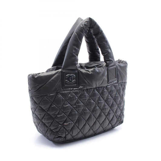 Chanel Coco Cocoon Small Tote Bag Nylon Leather