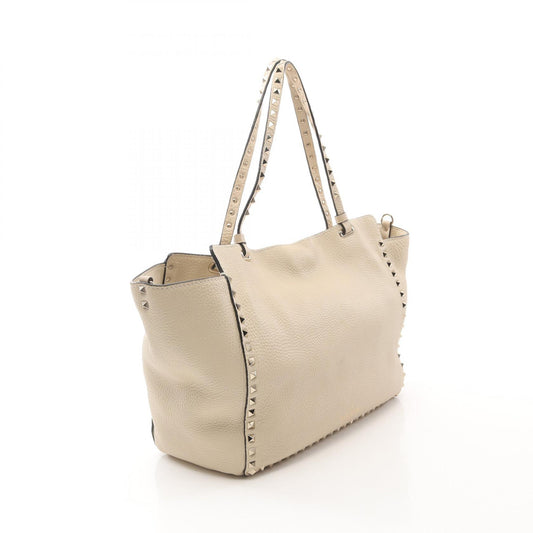 Valentino Garavani Rockstuds Leather Tote Bag