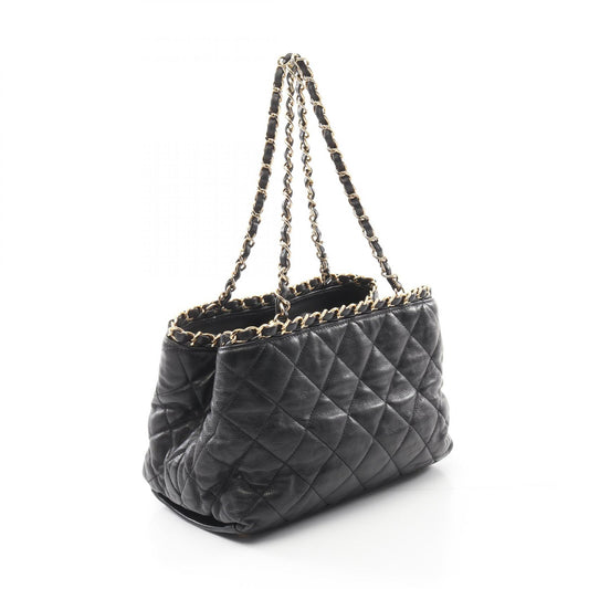 Chanel Lambskin Chain Me Matelasse Tote Bag A50494
