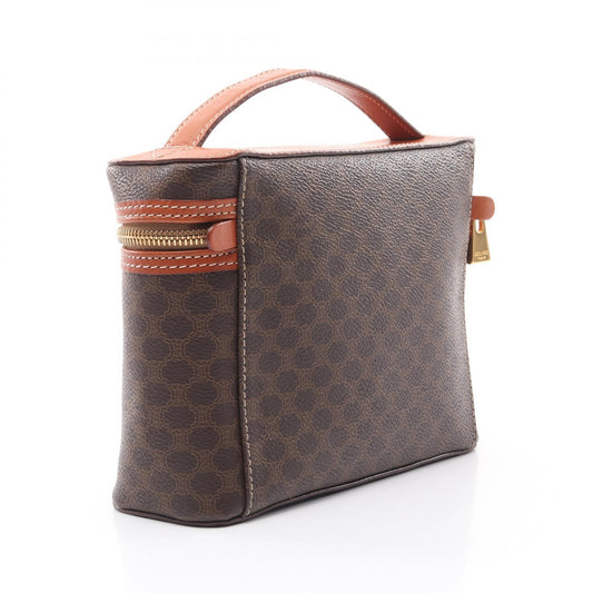 Celine Macadam Handbag PVC Coated Canvas Leather