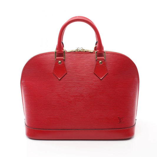 Louis Vuitton Alma Epi Red Leather Handbag M52147