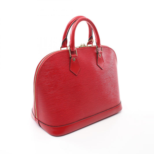 Louis Vuitton Alma Epi Red Leather Handbag M52147