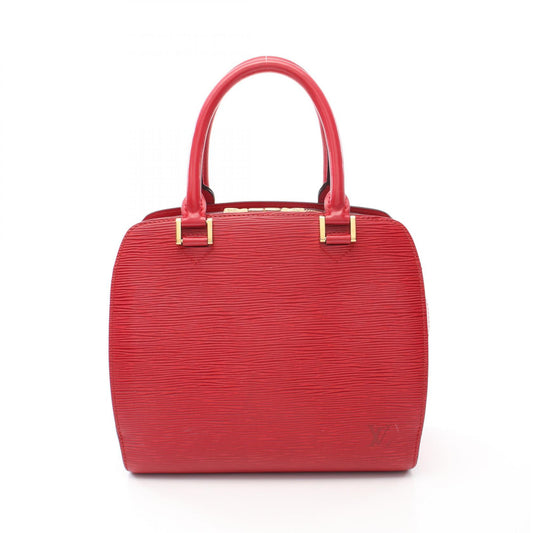 Louis Vuitton Red Epi Leather Handbag M52057