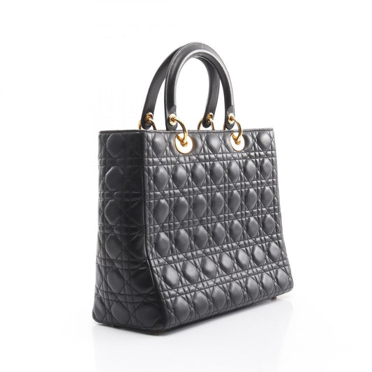 Dior Lady Dior Large Cannage Leather Handbag