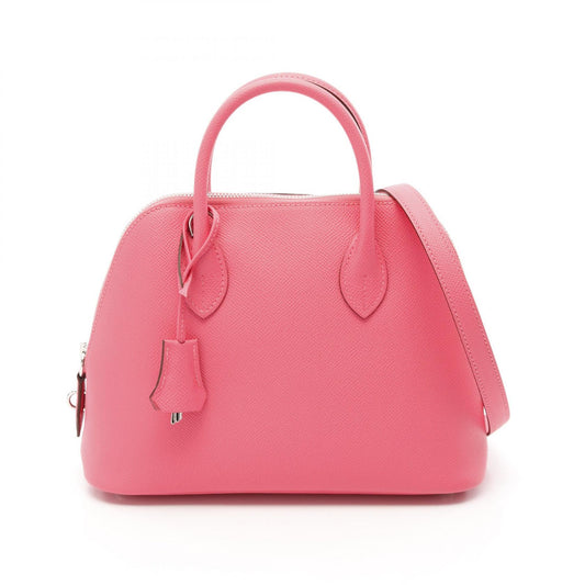 Hermes Bolide 1923 25 Rose Azalee Handbag