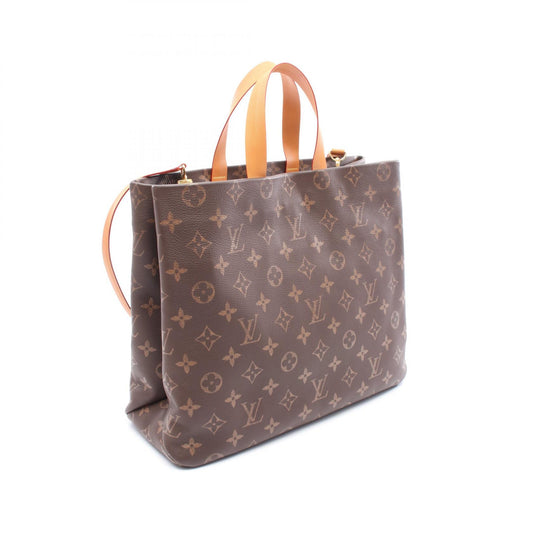 Louis Vuitton Leather Shopper Tote Bag M13928