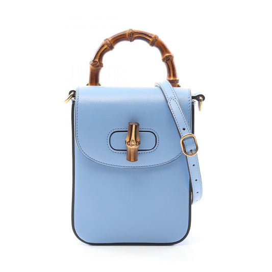 Gucci Bamboo Leather Handbag 702106