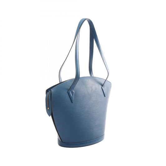 Louis Vuitton Epi Toledo Blue Shoulder Bag M52265