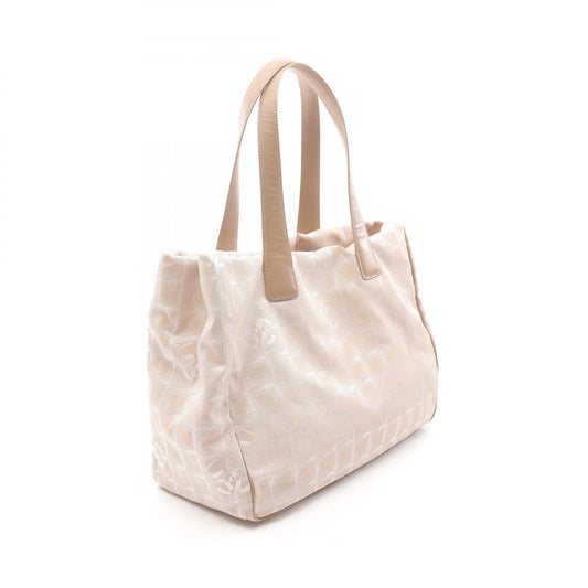 Chanel Nylon Canvas Leather Tote Bag