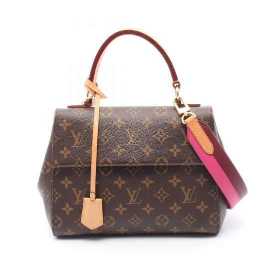 Louis Vuitton Cluny BB Monogram Rose Handbag M42738