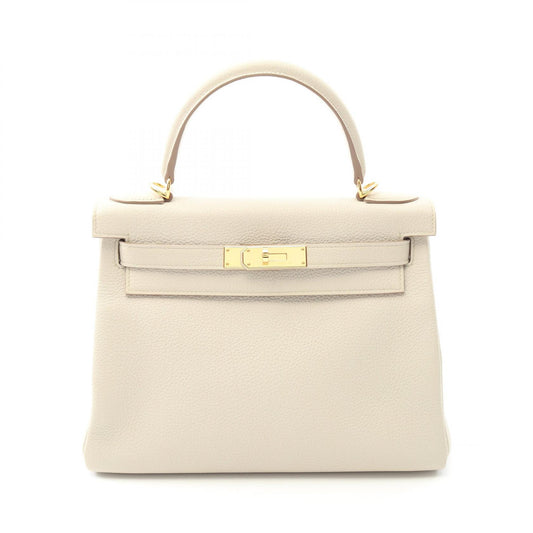 Hermes Kelly 28 Beton Togo Handbag