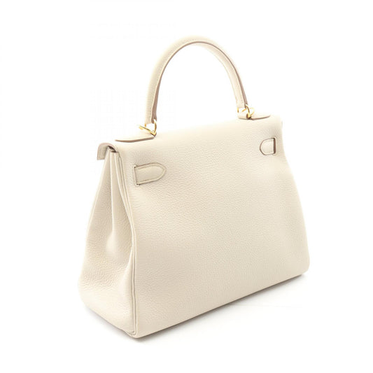Hermes Kelly 28 Beton Togo Handbag