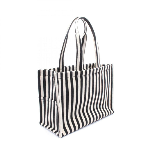 Celine Large Cabas Tote Canvas Leather