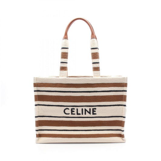 Celine Large Cabas Canvas Tote Bag