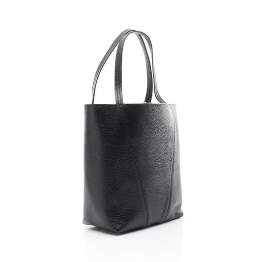 Chloe Leather SPIN Tote Bag Black