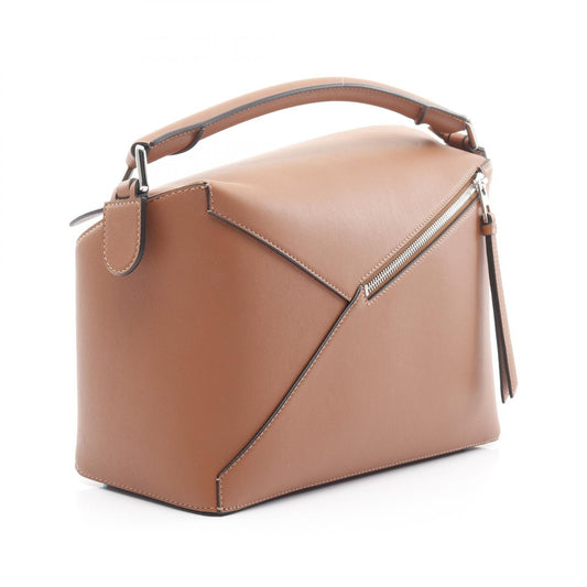 Loewe Leather Puzzle Handbag Brown