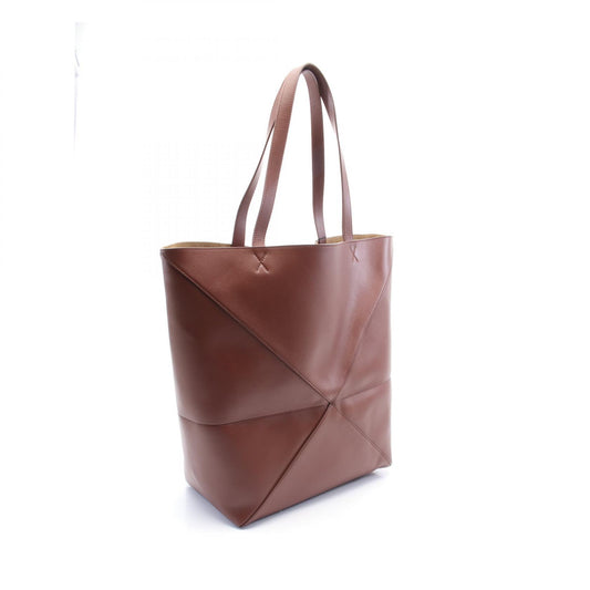 Loewe Leather Puzzle Fold Large Tote Bag