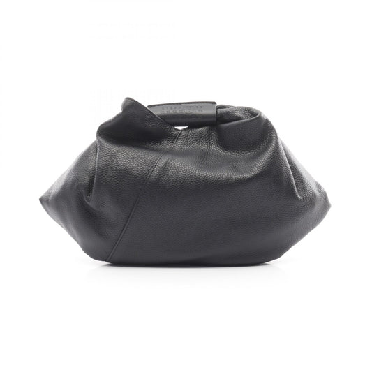 MM6 Japanese Draped Mini Leather Handbag