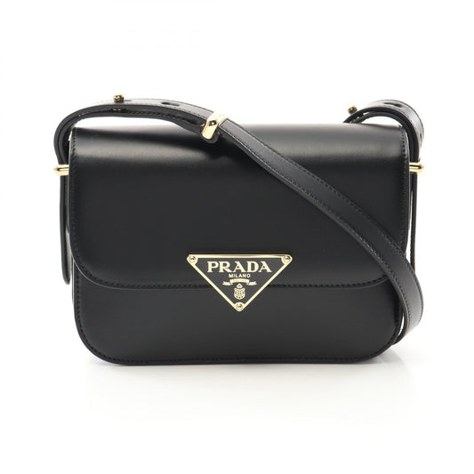 Prada Soft Calf Leather Shoulder Bag