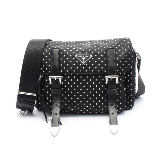 Prada Re-Nylon Leather Shoulder Bag 1BD3822HGVF0002