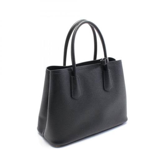 Prada Saffiano Cuir Tote Bag Black