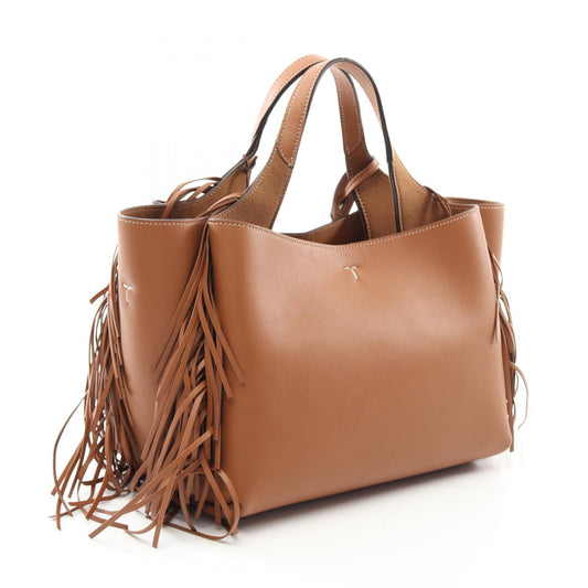 Tod's Leather Handbag Brown XBWAPAFL1F0XEAS410