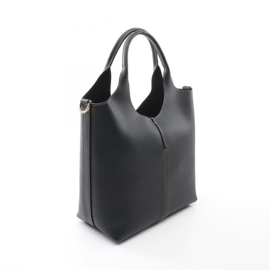 Tod's Leather Tote Bag Black