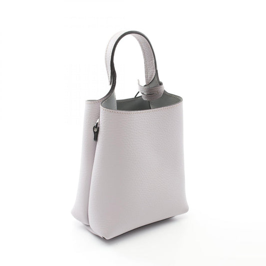 Tod's Leather Micro Handbag Purple