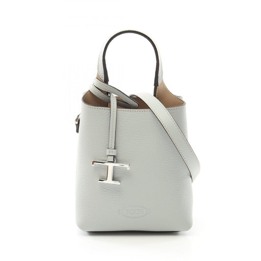 Tod's Leather Micro Handbag Blue