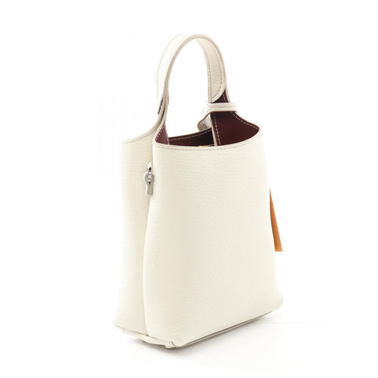 Tod's Leather Micro Handbag White