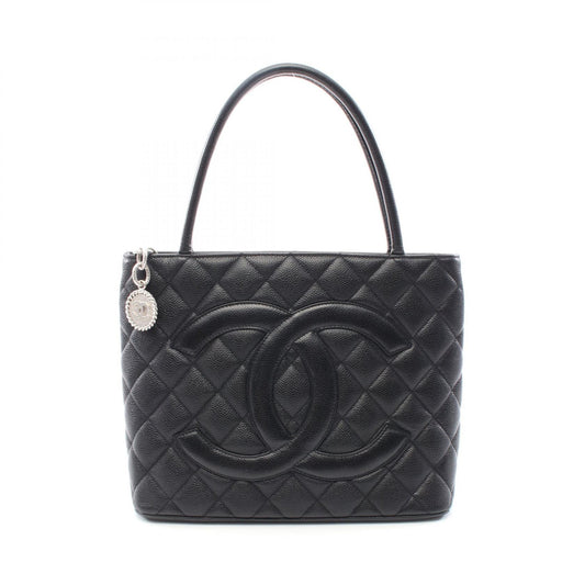 Chanel Caviar Skin Reissue Tote Bag Black