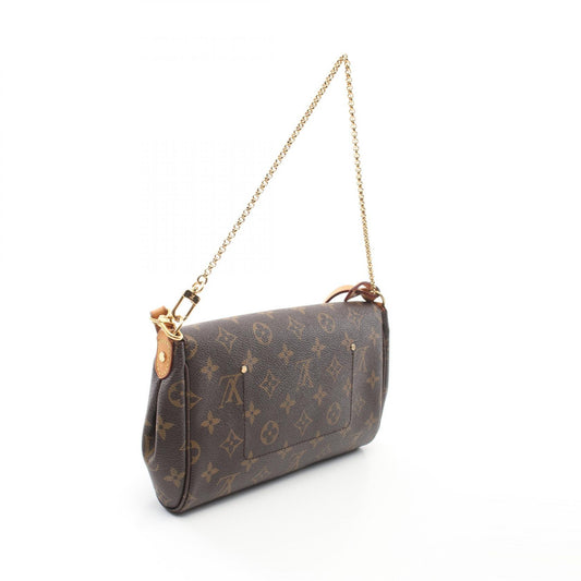 Louis Vuitton Favorite MM Handbag Monogram Brown
