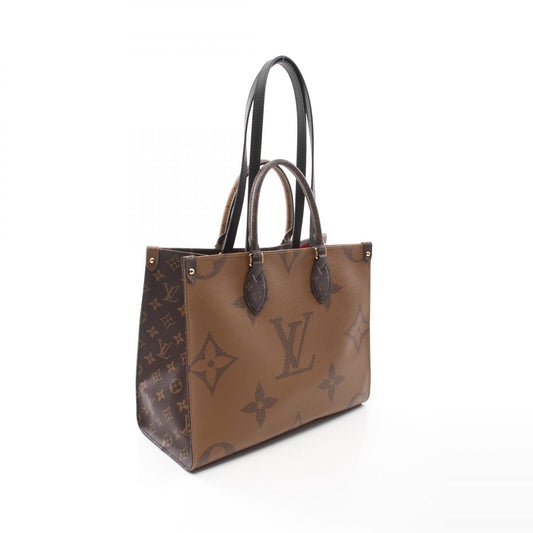 Louis Vuitton OnTheGo MM Tote Bag PVC Canvas Leather