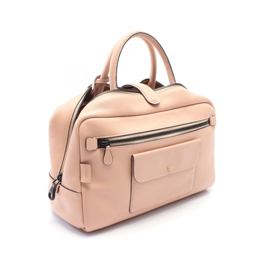Loewe Leather Amazona 36 Handbag Pink/Brown