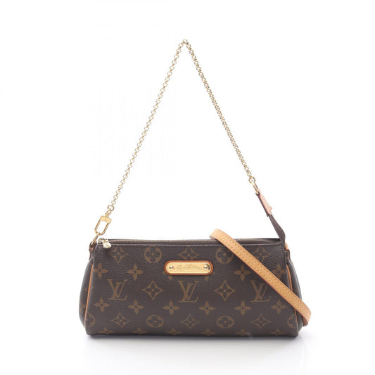 Louis Vuitton Eva Shoulder Bag Monogram Brown