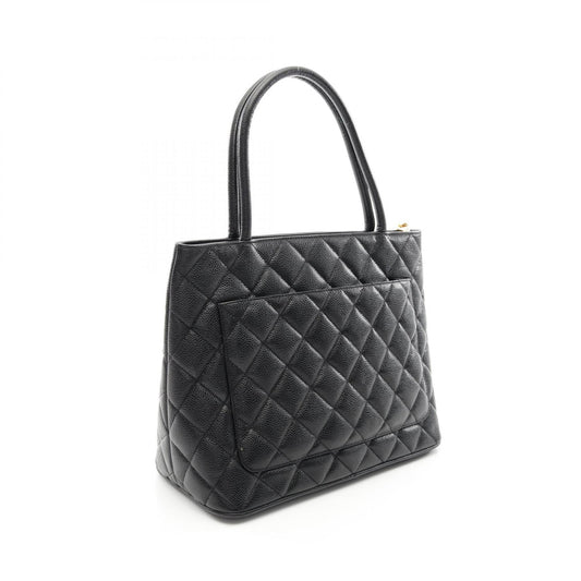 Chanel Caviar Skin Reissue Tote Bag Black