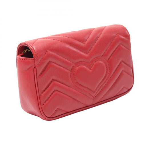Gucci GG Marmont Super Mini Leather Shoulder Bag