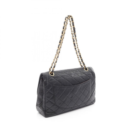 Chanel Matelasse Lambskin Shoulder Bag Black