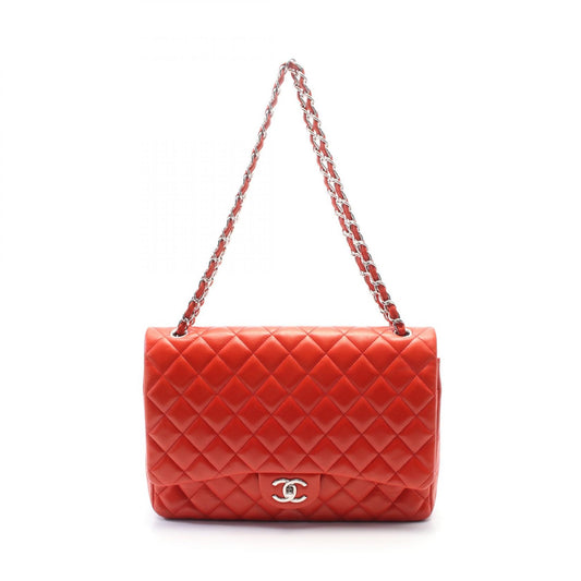 Chanel Lambskin Matelasse Classic Maxi Flap Bag