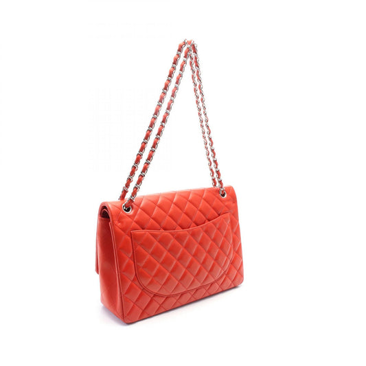 Chanel Lambskin Matelasse Classic Maxi Flap Bag