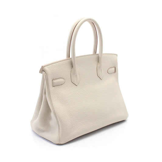 Hermes Birkin 30 Togo Handbag Ivory