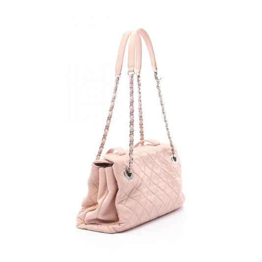 Chanel Matelasse Lambskin Shoulder Bag Pink