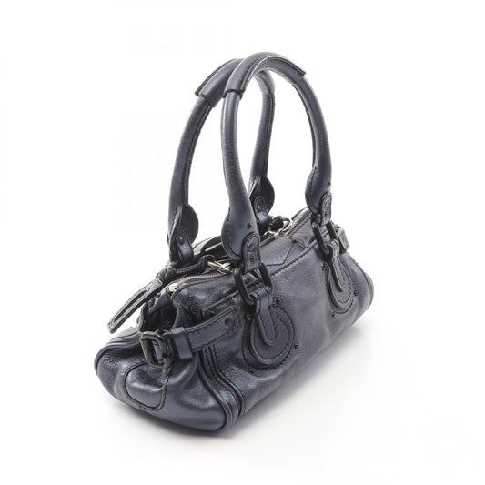 Chloe Paddington Leather Handbag Blue