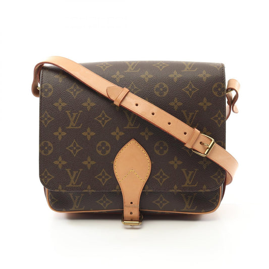 Louis Vuitton Cartouchiere GM Shoulder Bag Brown