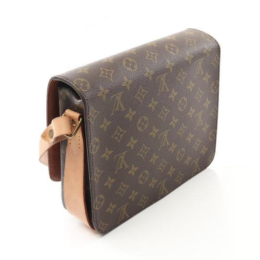 Louis Vuitton Cartouchiere GM Shoulder Bag Brown
