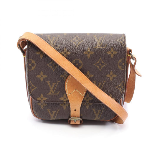 Louis Vuitton Cartouchiere PM Shoulder Bag Brown