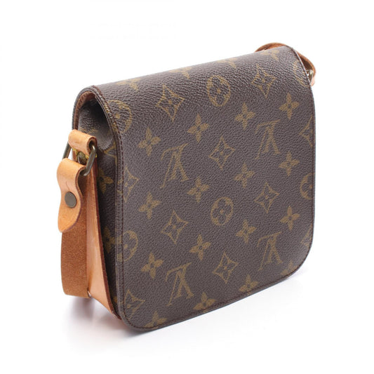 Louis Vuitton Cartouchiere PM Shoulder Bag Brown