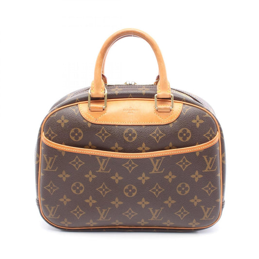 Louis Vuitton Trouville Handbag Leather PVC Canvas