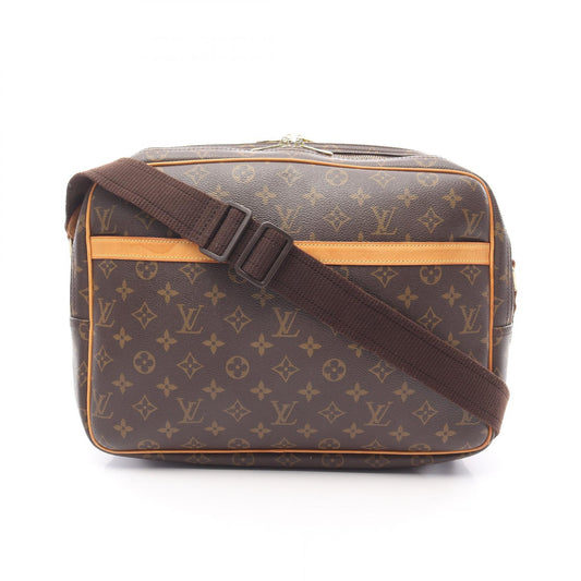 Louis Vuitton Reporter GM Shoulder Bag Brown